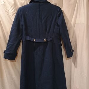Long Navy girls sz 14 wool peacoat